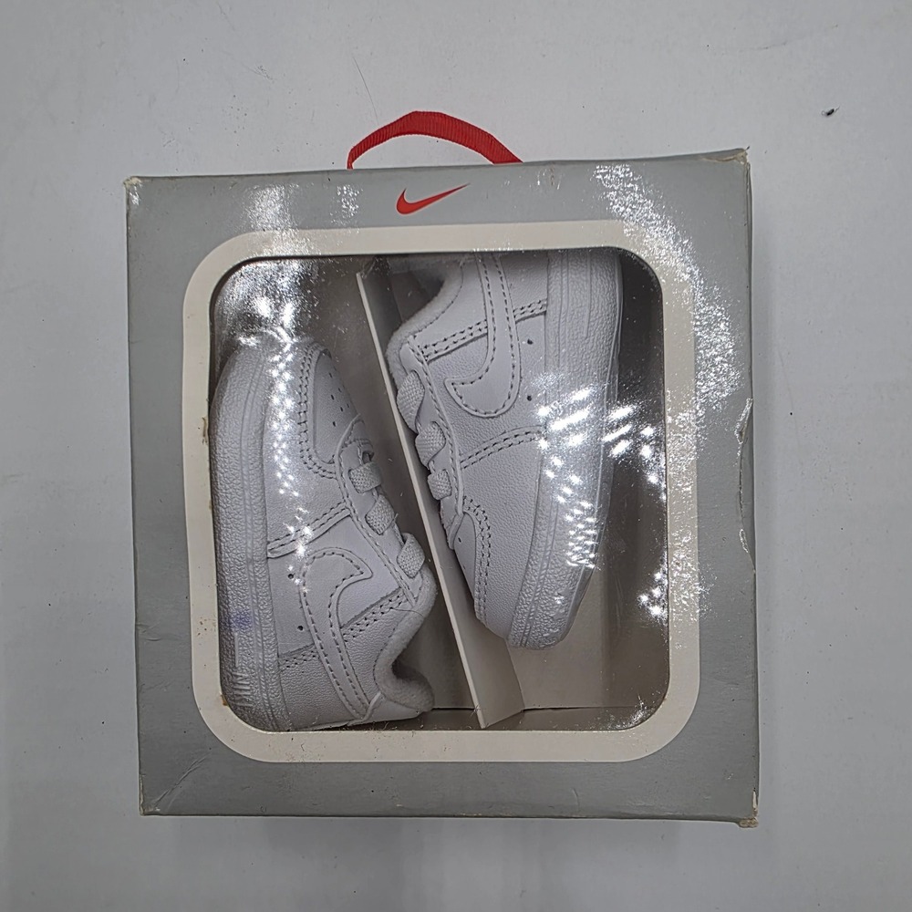 Nike Force 1 Crib CB White White White Baby Shoes 1C 0-3 Months
